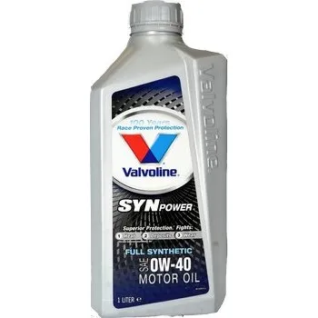 Motorový olej Valvoline Synpower 0W-40 1 l