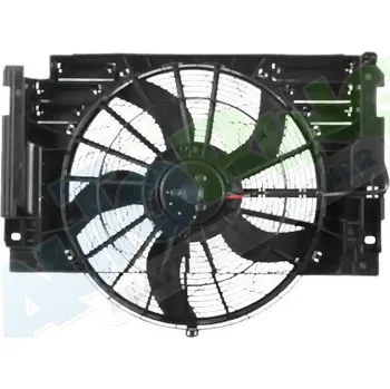 Ventilátor topení a klimatizace Ventilátor s krytem / úchytem - sahara BMW X5 (E53) 04.03-09.06 LP.0000.2512.55-258988 - DOPRAVA ZDARMA