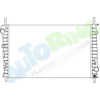 Chladič motoru Chladič vody FORD Mondeo (GBP,BNP) 1993-07.96 LP.0000.1753.50-175350 - DOPRAVA ZDARMA