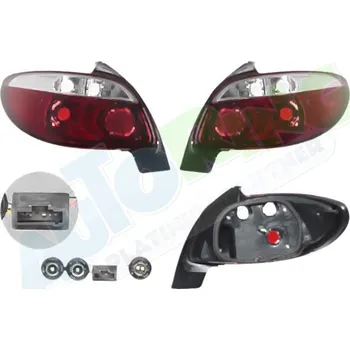 Zadní světlomet Zadní světlo PEUGEOT 206 (2xx) 1998-03.09 LP.0000.0061.17-6117 - DOPRAVA ZDARMA