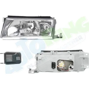 Přední světlomet Hlavní světlomet SKODA Octavia (1U2/1U5) limuzína i kombi 2001-2011 LA.0000.8701.85-55796 - DOPRAVA ZDARMA