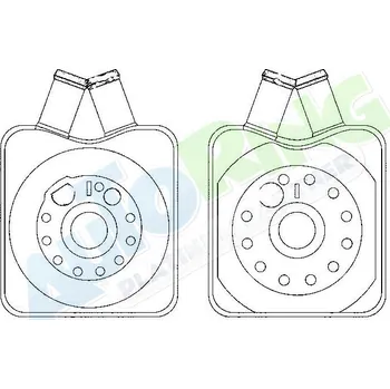 Chladič motoru Chladič oleje AUDI A3 (8L) 2000-05.03 LP.0000.2189.42-220736 - DOPRAVA ZDARMA