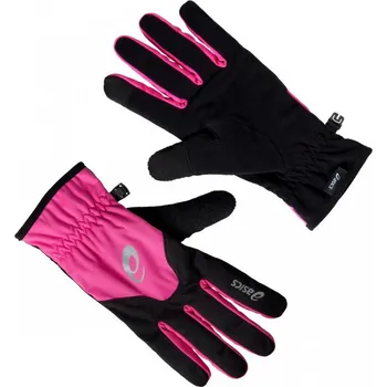 Rukavice Asics Winter Glove černé/růžové dámské