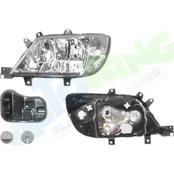 Přední světlomet Hlavní světlomet MERCEDES Sprinter (208-416) 2003-06.06 LA.0000.8601.12-53987 - DOPRAVA ZDARMA