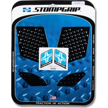 Polep vozidla Protiskluzové a ochranné polepy nádrže STOMPGRIP - 2014 SUZUKI DRZ 400S - pár Barva: černá