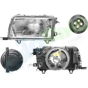 Přední světlomet Hlavní světlomet AUDI 80 (B4) 10.91-1994 LA.0000.8411.95-53120 - DOPRAVA ZDARMA