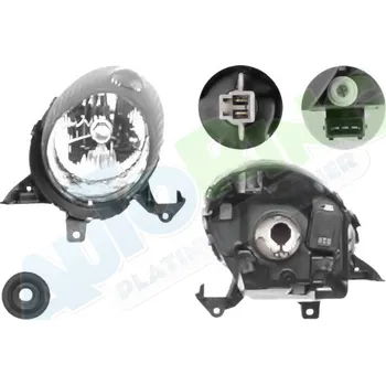 Přední světlomet Hlavní světlomet NISSAN Micra (K12) 2003-10.10 LA.0000.8610.11-52275 - DOPRAVA ZDARMA