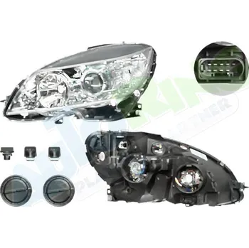 Přední světlomet Hlavní světlomet MERCEDES C Class (W204) 02.07-02.11 LA.0000.8583.43-56934 - DOPRAVA ZDARMA