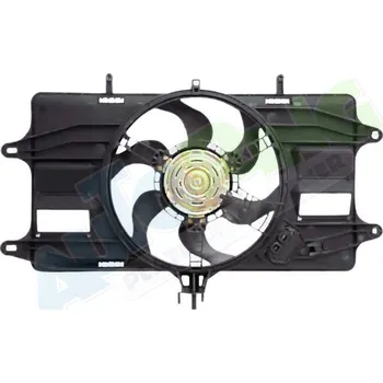Ventilátor topení a klimatizace Ventilátor s krytem / úchytem - sahara FIAT Doblo (119,233) 2001-2006 LP.0000.2515.50-251550 - DOPRAVA ZDARMA