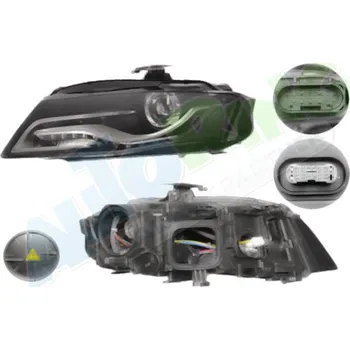 Přední světlomet Hlavní světlomet AUDI A4 i S4 (B8) od 2012 LA.0000.8415.38-58663 - DOPRAVA ZDARMA