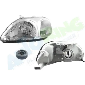 Přední světlomet Hlavní světlomet HONDA Civic HB i Sedan (EJ,EK,JP) 1996-1999 LA.0000.8537.24-53349 - DOPRAVA ZDARMA