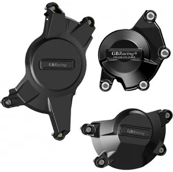 Kryt motoru GB RACING UK Sada krytů motoru (víko spojky, zapalování, alternátoru) GB Racing - SUZUKI GSXR 1000 K9-L6