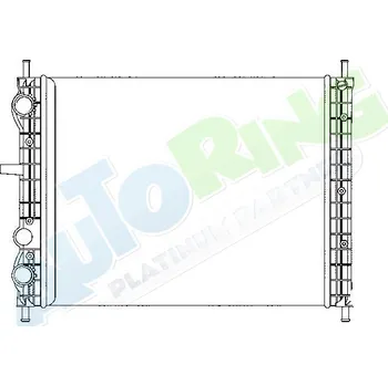 Chladič motoru Chladič vody FIAT Bravo i Brava (182) 1995-2002 LP.0000.1711.82-171182 - DOPRAVA ZDARMA