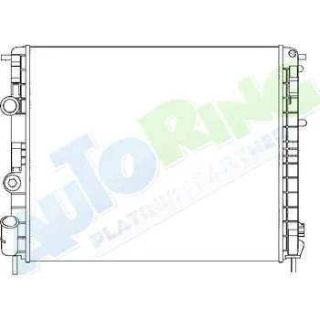 Chladič motoru Chladič vody NISSAN Kubistar (X76) od 07.2003 LP.0000.1684.99-174418 - DOPRAVA ZDARMA