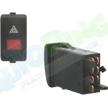 Spínač havarijních světel SKODA Octavia (1U2/1U5) limuzína i kombi 1997-2001 LA.0000.8696.32-79969 - DOPRAVA ZDARMA