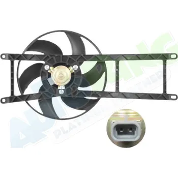 Ventilátor topení a klimatizace Ventilátor s krytem / úchytem - sahara FIAT Panda (169) 08.03-2013 LP.0000.2522.28-252228 - DOPRAVA ZDARMA