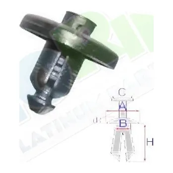 Auto-moto Úchytka FIAT Punto (176) 1993-08.99 LA.0000.8423.34-97757 - DOPRAVA ZDARMA