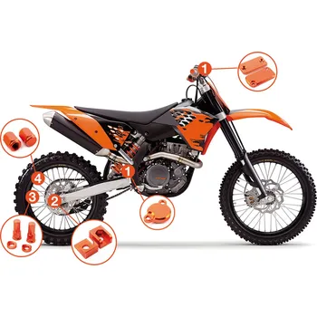 ACCOSSATO Italy Sada náhradních doplňků pro KTM SX 65 - Accossato offroad 2013