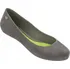 Dámské baleríny Mel Pop Flocked II Grey/Yellow 32153-52328