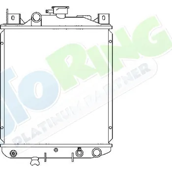 Chladič motoru Chladič vody SUZUKI Swift (EA,MA,AH,AJ) 08.88-07.96 LP.0000.1643.75-164375 - DOPRAVA ZDARMA
