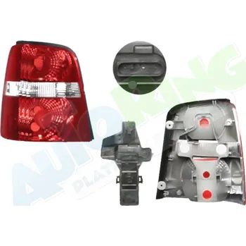 Zadní světlomet Zadní světlo VOLKSWAGEN Touran (1T) 2003-2007 LA.0000.8729.26-4207 - DOPRAVA ZDARMA