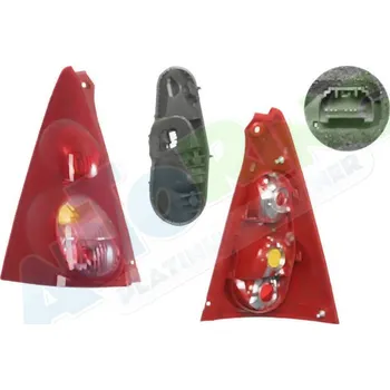 Zadní světlomet Zadní světlo PEUGEOT 107 (P) 08.05-04.12 LA.0000.8648.85-6750 - DOPRAVA ZDARMA