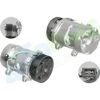 Kompresor klimatizace Kompresor klimatizace VOLKSWAGEN Golf 3 (1H) 07.91-03.99 LP.0000.2446.14-244614 - DOPRAVA ZDARMA