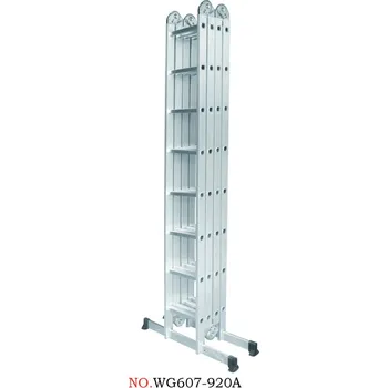 Železářství Hliníkové štafle WG607-920A 4x8-9,2m multifunkční