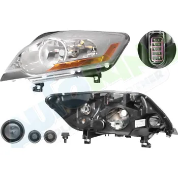 Přední světlomet Hlavní světlomet FORD Kuga (DM2) 2008-2013 LA.0000.8510.19-57056 - DOPRAVA ZDARMA