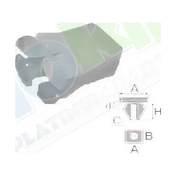 Oprava karosérie Úchyt OPEL Astra H 09.03-03.07 LA.0000.8629.72-99189 - DOPRAVA ZDARMA