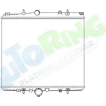 Chladič motoru Chladič vody CITROEN C8 (EA,EB) od 06.2002 LP.0000.1637.52-176600 - DOPRAVA ZDARMA