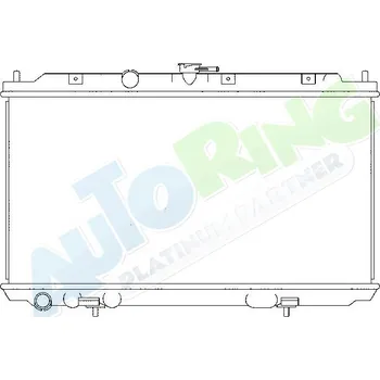 Chladič motoru Chladič vody NISSAN Almera (N16) 02.00-2003 LP.0000.1706.10-171694 - DOPRAVA ZDARMA