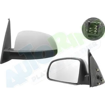 Auto zrcátko Zrcátko vnější OPEL Meriva A 04.03-04.06 LA.0000.8623.32-22009 - DOPRAVA ZDARMA