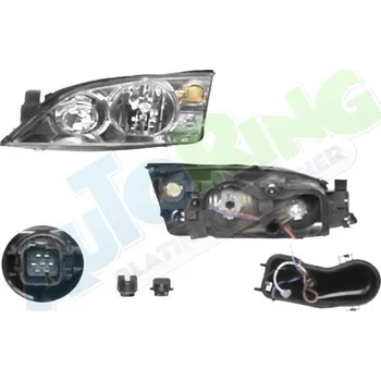 Přední světlomet Hlavní světlomet FORD Mondeo (B4Y,B5Y,BWY) 2001-2007 LP.0000.0586.20-58620 - DOPRAVA ZDARMA