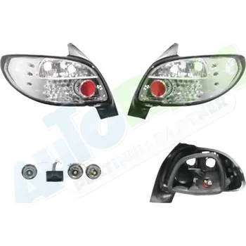 Zadní světlomet Zadní světlo PEUGEOT 206 (2xx) 1998-03.09 LP.0000.0044.59-4459 - DOPRAVA ZDARMA