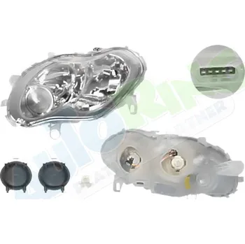 Přední světlomet Hlavní světlomet SMART Forftwo i City (MC01) 1998-2007 LA.0000.8702.42-55984 - DOPRAVA ZDARMA