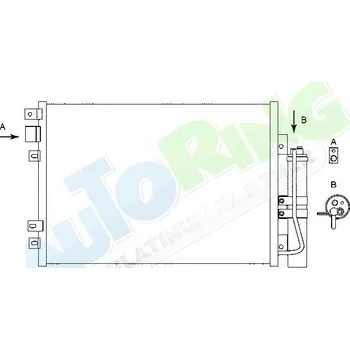 Výparník klimatizace Chladič klimatizace RENAULT Kangoo (KC,FC) 2003-2008 LP.0000.1456.36-145636 - DOPRAVA ZDARMA