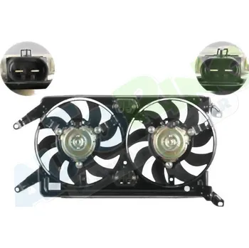 Ventilátor topení a klimatizace Ventilátor s krytem / úchytem - sahara ALFA ROMEO GT (937) 2004-2010 LP.0000.2511.81-256774 - DOPRAVA ZDARMA