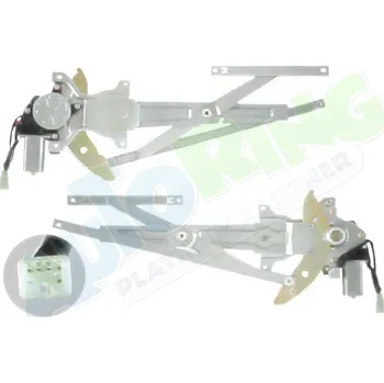 Stahovačka okna Mechanismus stahování oken elektrické bez motorku TOYOTA Corolla (E12) 2004-02.07 LA.0000.8721.89-85221 - DOPRAVA ZDARMA