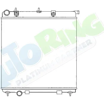 Chladič motoru Chladič vody CITROEN C3 od 02.2010 LP.0000.1642.62-183207 - DOPRAVA ZDARMA