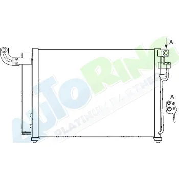 Výparník klimatizace Chladič klimatizace KIA Rio (DE) 2005-08.11 LP.0000.1515.01-151501 - DOPRAVA ZDARMA