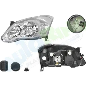 Přední světlomet Hlavní světlomet TOYOTA Corolla (E12) 2004-02.07 LA.0000.8710.92-58785 - DOPRAVA ZDARMA