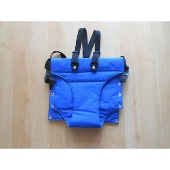 Jitro vatelínové kalhotky s kšandami - Modrá