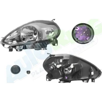 Přední světlomet Hlavní světlomet FIAT Punto Evo (199) od 08.2009 LA.0000.8491.67-58364 - DOPRAVA ZDARMA