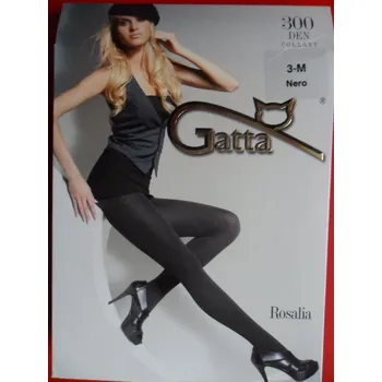 Dámské punčochy Gatta Rosalia 300 den Punčochové kalhoty nero - černé (velmi teplé punčochové kalhoty)