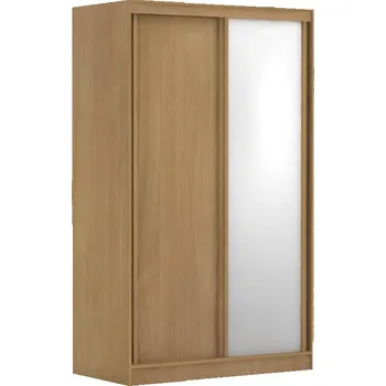Šatní skříň Skříň Rea Atlanta 1 120cm - Skříň dvoudvéřová se zrcadlem