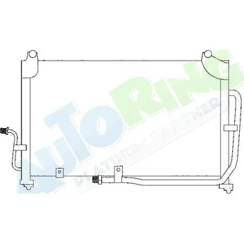 Výparník klimatizace Chladič klimatizace DAEWOO Matiz 1 (KLYA,M100) 1998-2009 LP.0000.1534.62-153462 - DOPRAVA ZDARMA