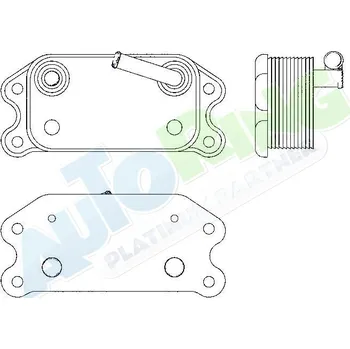 Chladič motoru Chladič oleje VOLVO C70 (M) 02.06-2010 LP.0000.2197.93-220043 - DOPRAVA ZDARMA