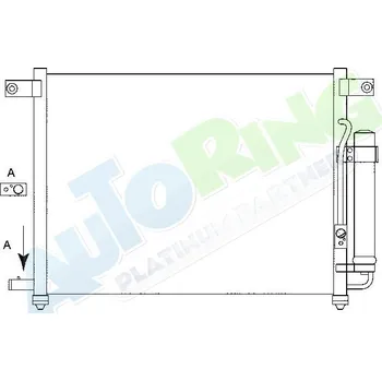 Výparník klimatizace Chladič klimatizace DAEWOO Kalos (KLAS,T200) od 2003 LP.0000.1456.30-148630 - DOPRAVA ZDARMA
