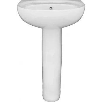 Keramické umyvadlo 50x42 cm D-833, bílé